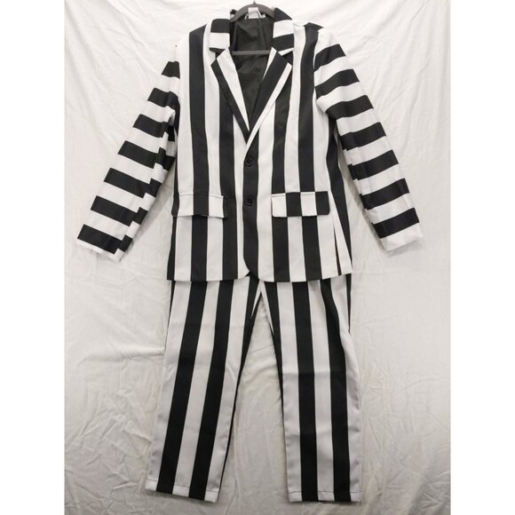 Spirit Halloween • Beetlejuice 2pc Suit Costume Heavy Deluxe - Picture 1 of 15